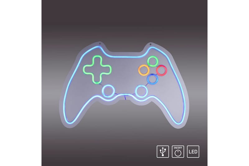 Neon-Gamer Just Light Koristevalaisin - Valaistus - Sisävalaistus & lamput - Tunnelmavalaistus - Valoverkko