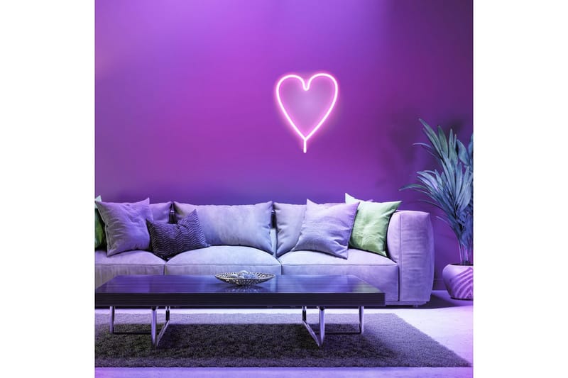 Neon-Heart Just Light Koristevalaisin - Valaistus - Sisävalaistus & lamput - Tunnelmavalaistus - Valoverkko