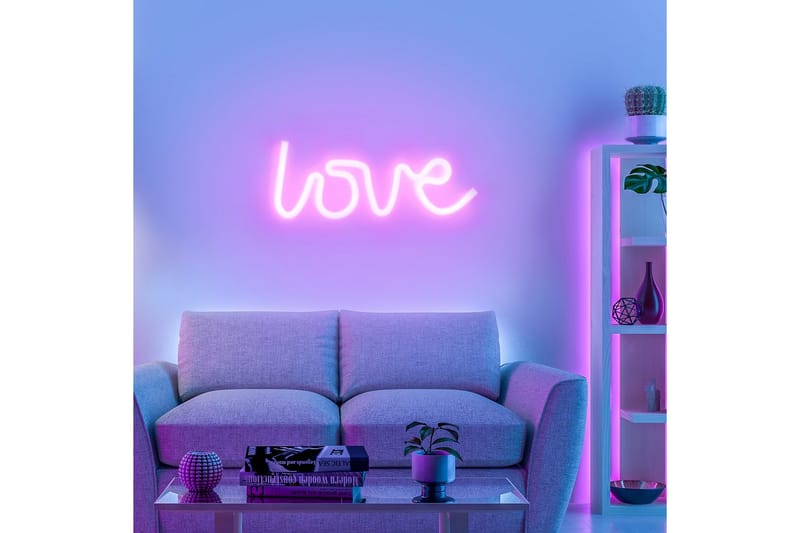 Neon-Kärlek Just Light Koristevalaisin - Valaistus - Sisävalaistus & lamput - Tunnelmavalaistus - Valoverkko
