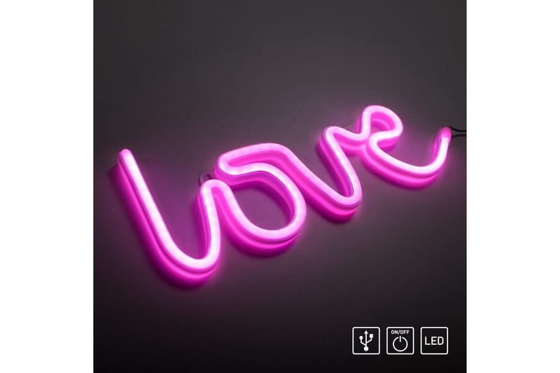 Neon-Kärlek Just Light Koristevalaisin - Valaistus - Sisävalaistus & lamput - Tunnelmavalaistus - Valoverkko