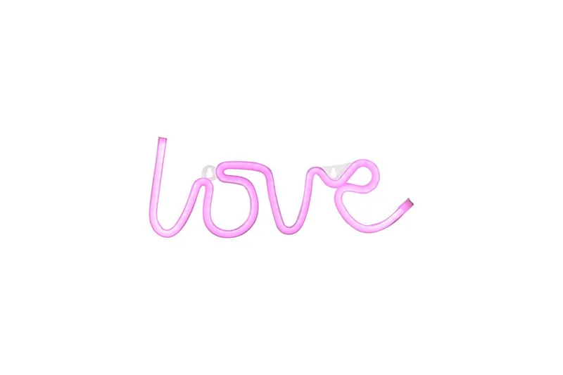 Neon-Kärlek Just Light Koristevalaisin, undefined