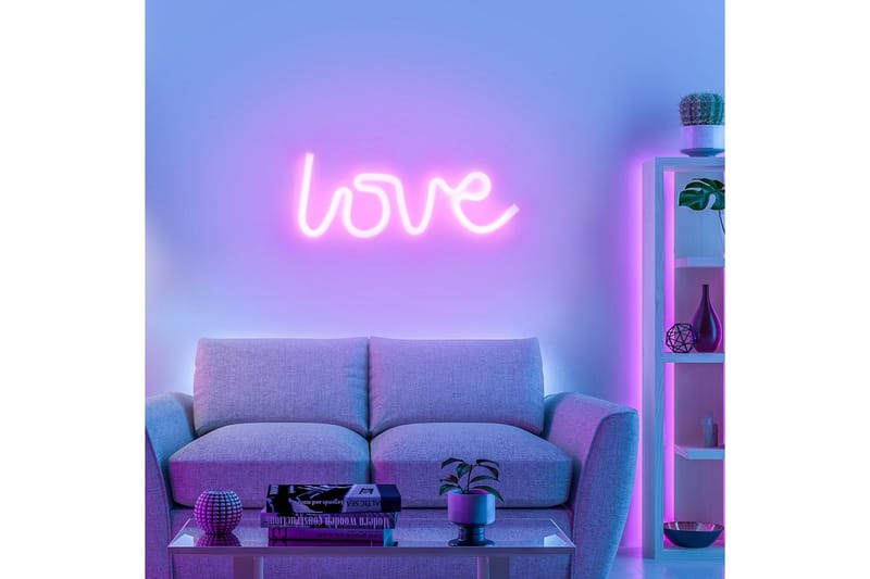 Neon-Kärlek Just Light Koristevalaisin - Valaistus - Sisävalaistus & lamput - Tunnelmavalaistus - Valoverkko