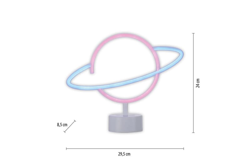 Neon-Saturnus Just Light Koristevalaisin - Valaistus - Sisävalaistus & lamput - Tunnelmavalaistus - Koristevalaistus eläimet & hahmot