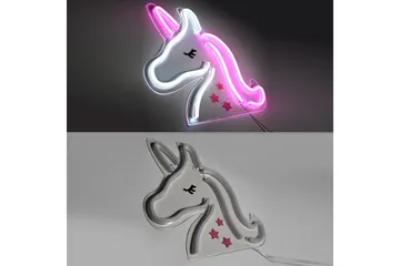 Neon Unicorn Just Light Koristeellinen Lamppu - Valaistus - Sisävalaistus & lamput - Tunnelmavalaistus - Koristevalaistus eläimet & hahmot