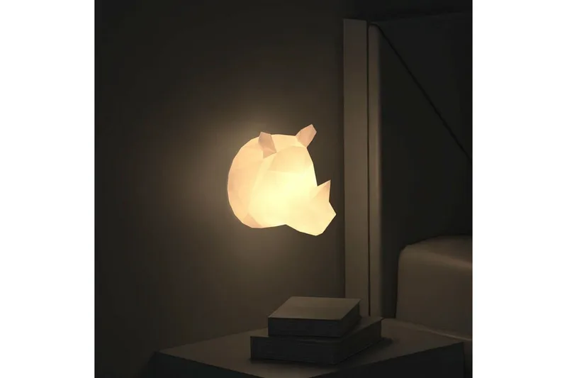 Seinään kiinnitettävä yövalo Mobility On Board Sarvikuonon monivärinen - Monivärinen - Valaistus - Sisävalaistus & lamput - Tunnelmavalaistus - Koristevalaistus eläimet & hahmot