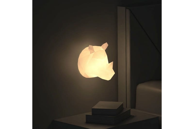 Seinään kiinnitettävä yövalo Mobility On Board Sarvikuonon monivärinen - Monivärinen - Valaistus - Sisävalaistus & lamput - Tunnelmavalaistus - Koristevalaistus eläimet & hahmot