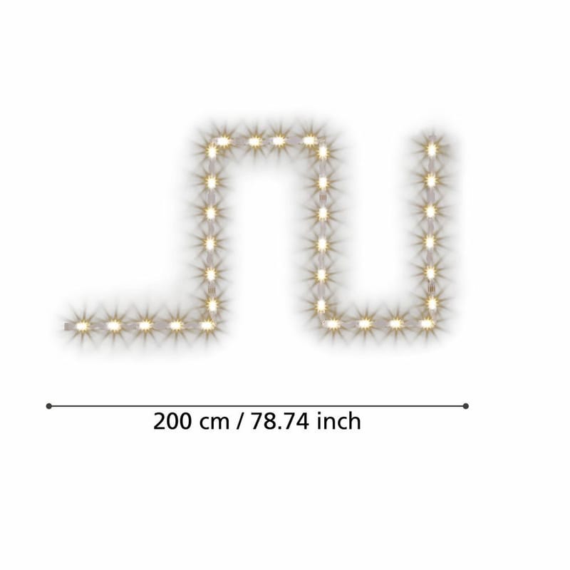 Valolista Stripe-Z LED-ZIG-CCT - 2 m - Valaistus - Sisävalaistus & lamput - Tunnelmavalaistus
