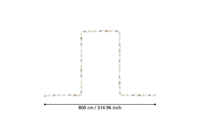 Valonauha Eglo Joustava 4000K 8 m - 8 m - Valaistus - Sisävalaistus & lamput - Tunnelmavalaistus