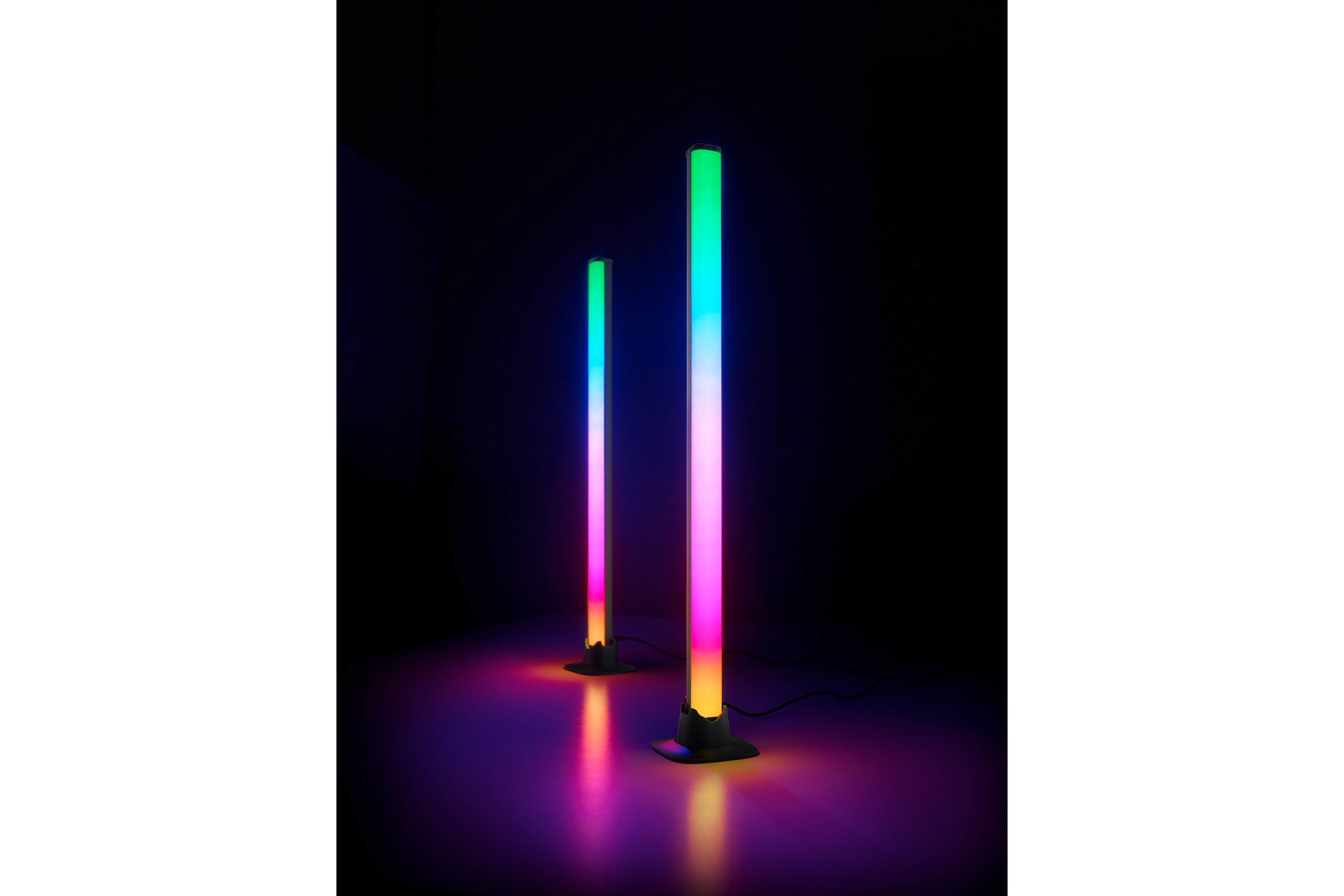 Trio Lighting LED-Pöytävalaisin Boy 3 kpl RGB Musta - TRIO