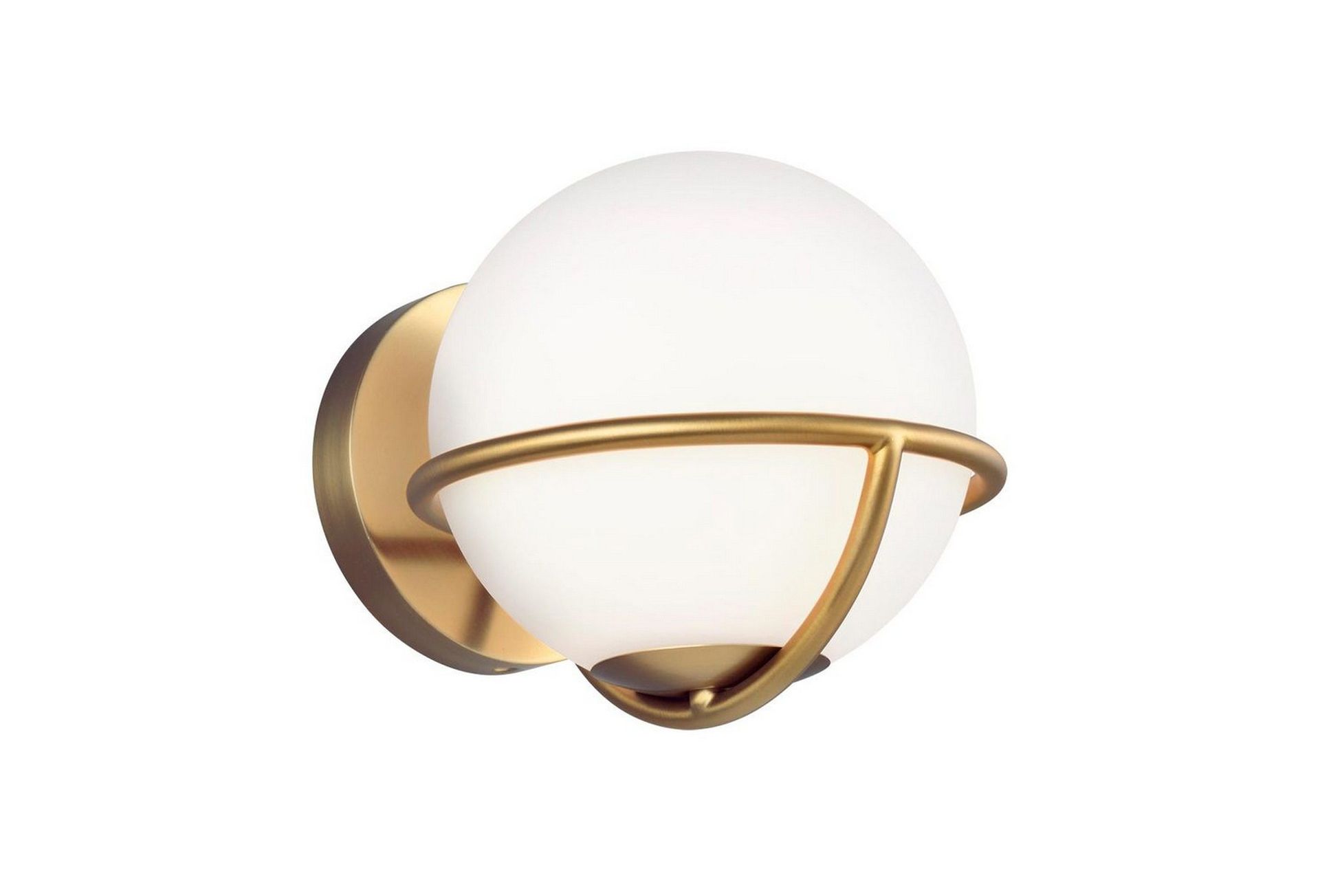 Seinävalaisin Feiss Apollo Himmeä Messinki - Himmeä Messinki