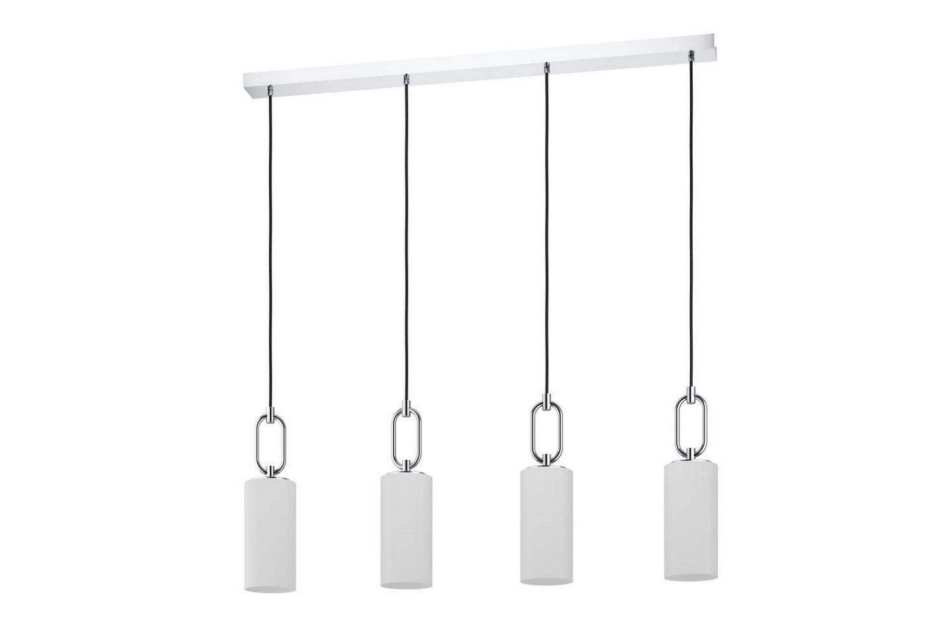 Kattopendel Eglo Majana Opaalinvalkoinen/Kromi Kolmella Lampulla -