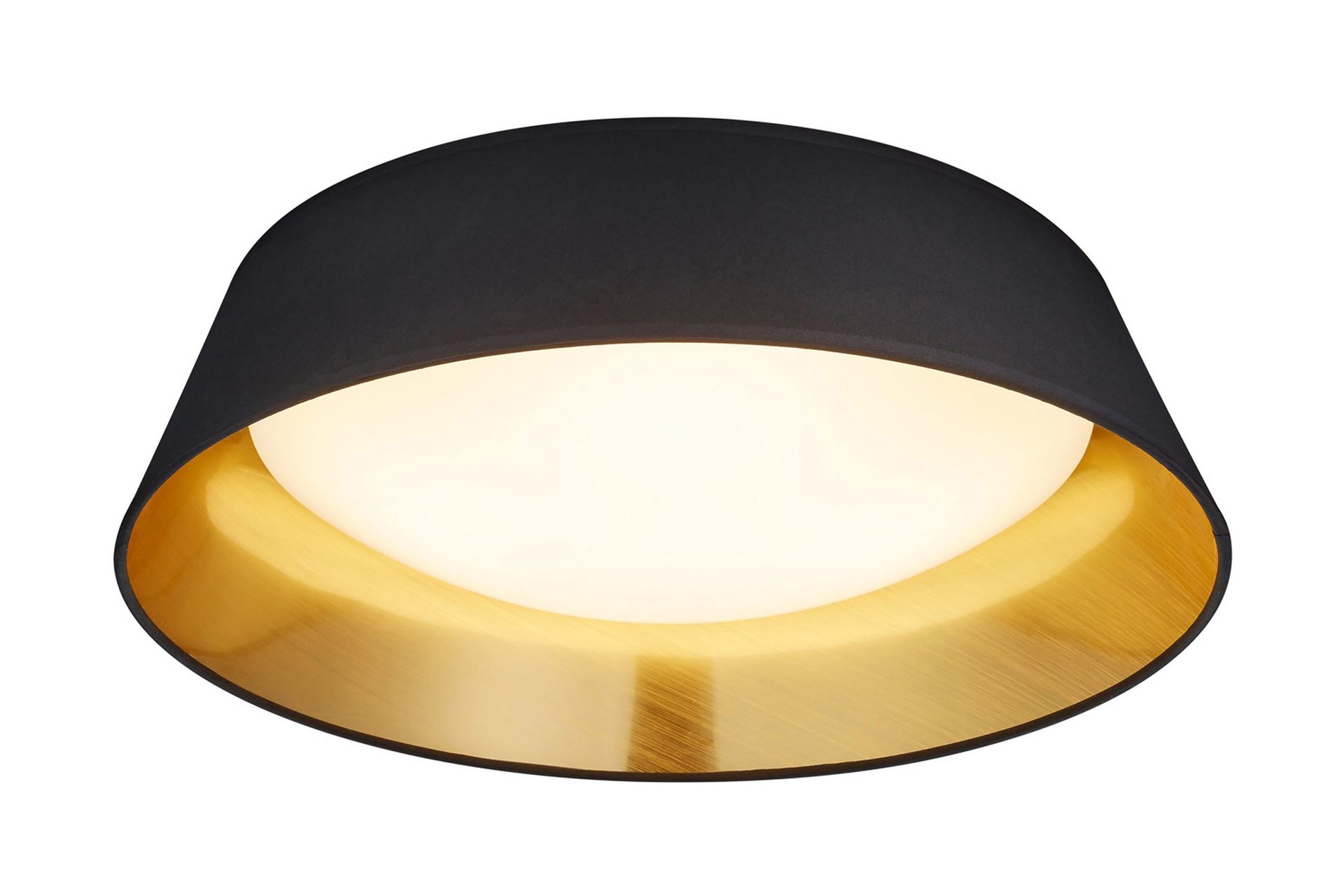 LED-Kattovalaisin Ponts Ø45 cm Musta/Kulta - TRIO