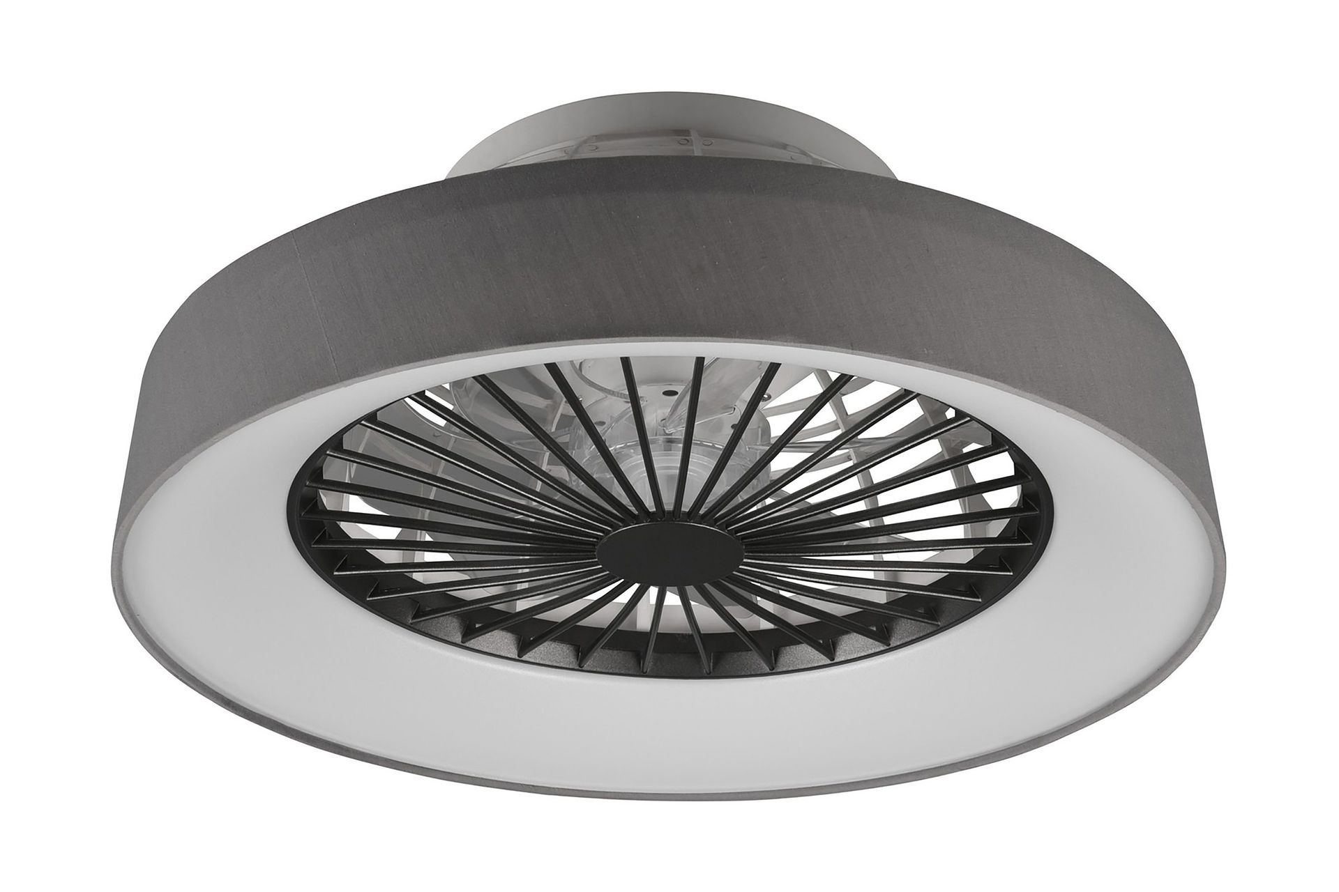 LED-Tuuletinplafondi Farsund Harmaa - TRIO