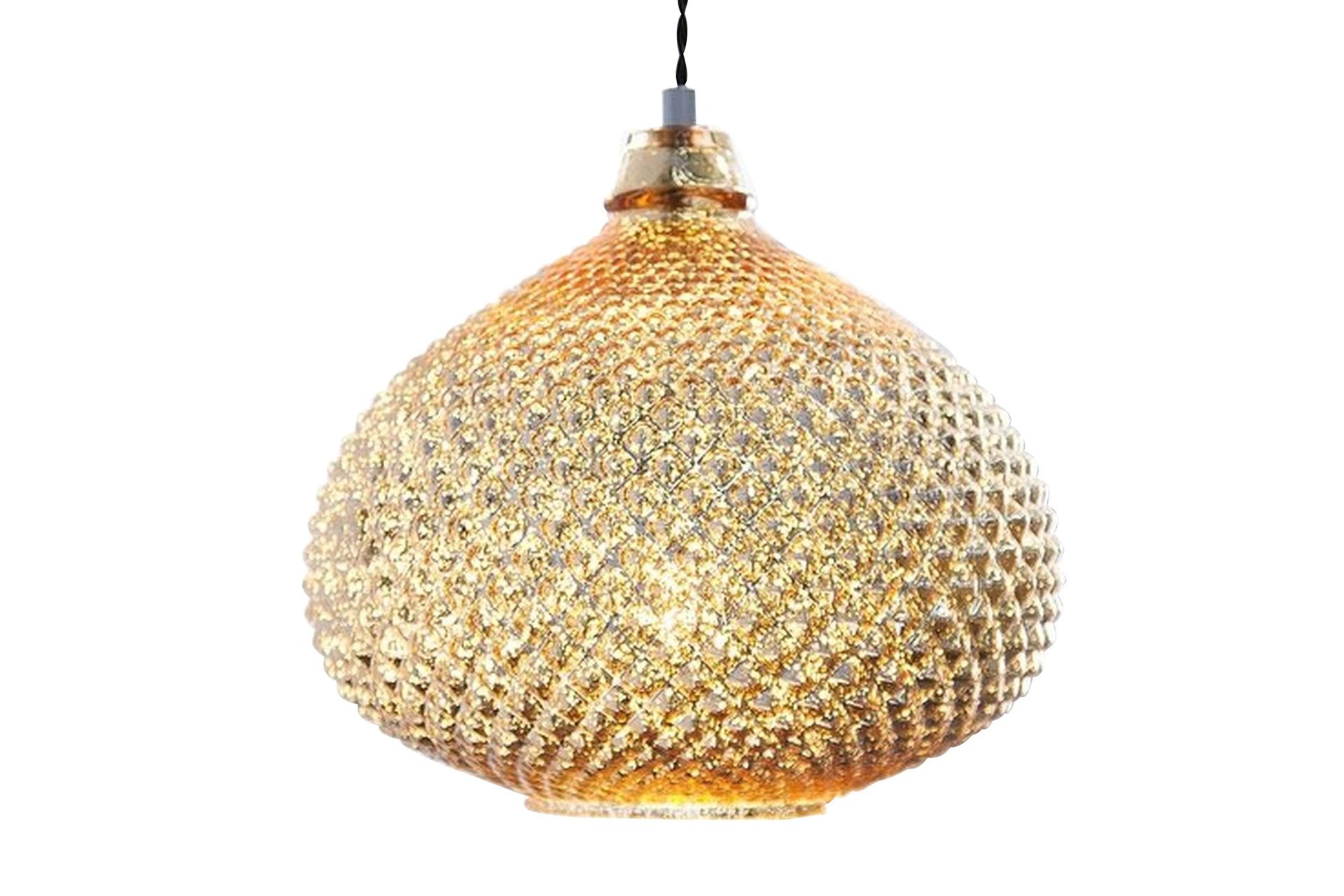 Taklampa Guld