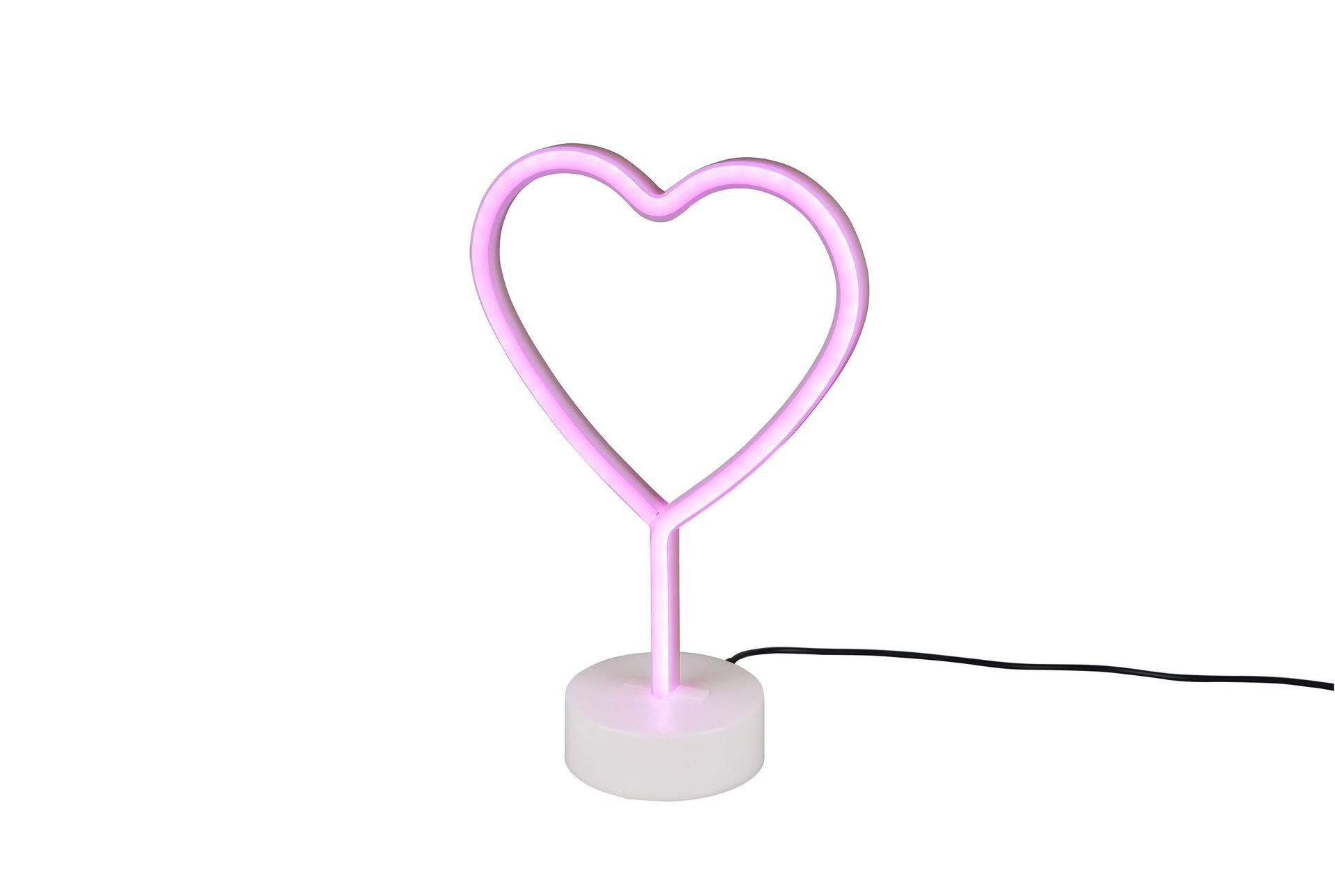 LED-Pöytävalaisin Heart Valkoinen - TRIO
