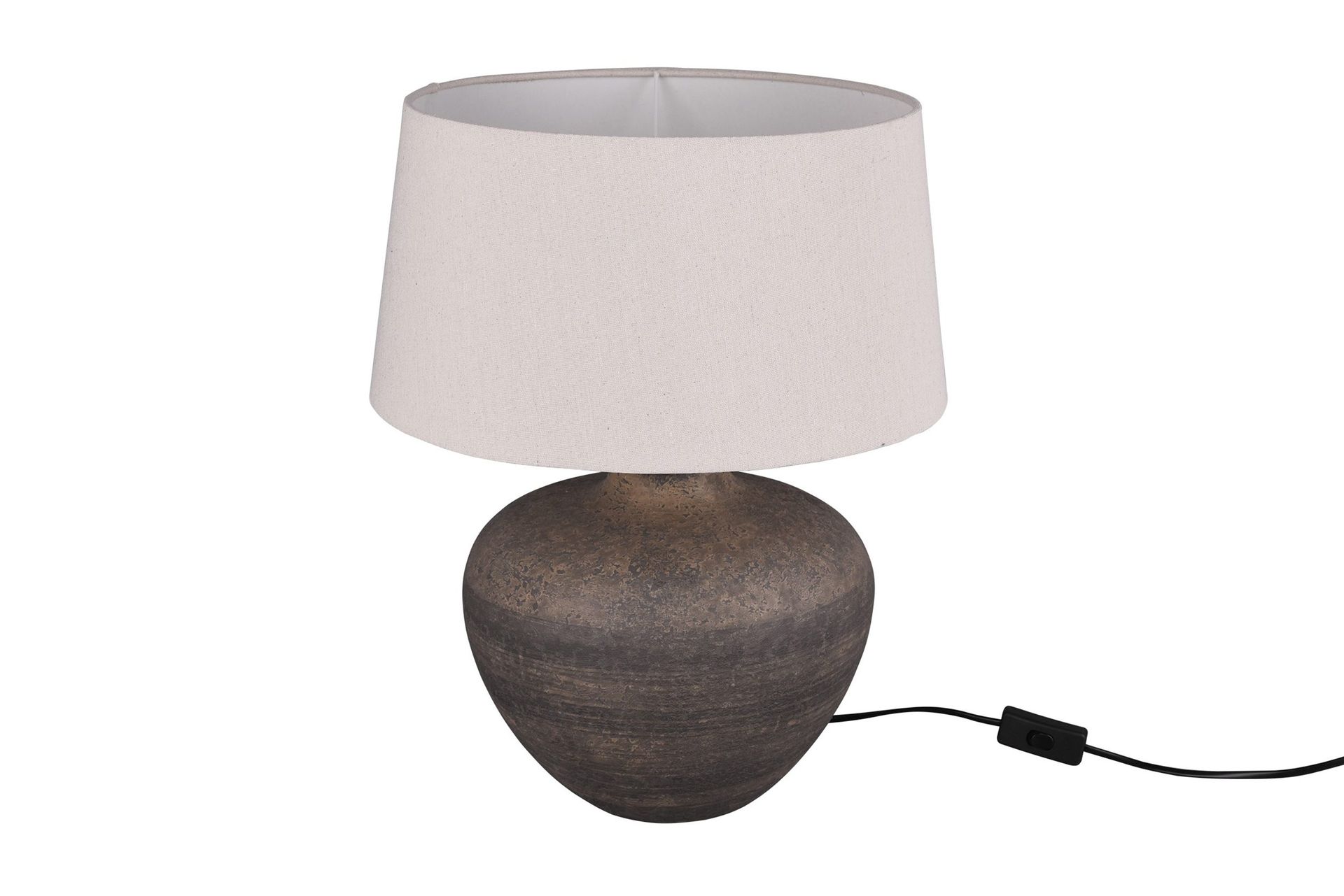 Pöytävalaisin Lou 38 cm E14 Ruskea - TRIO