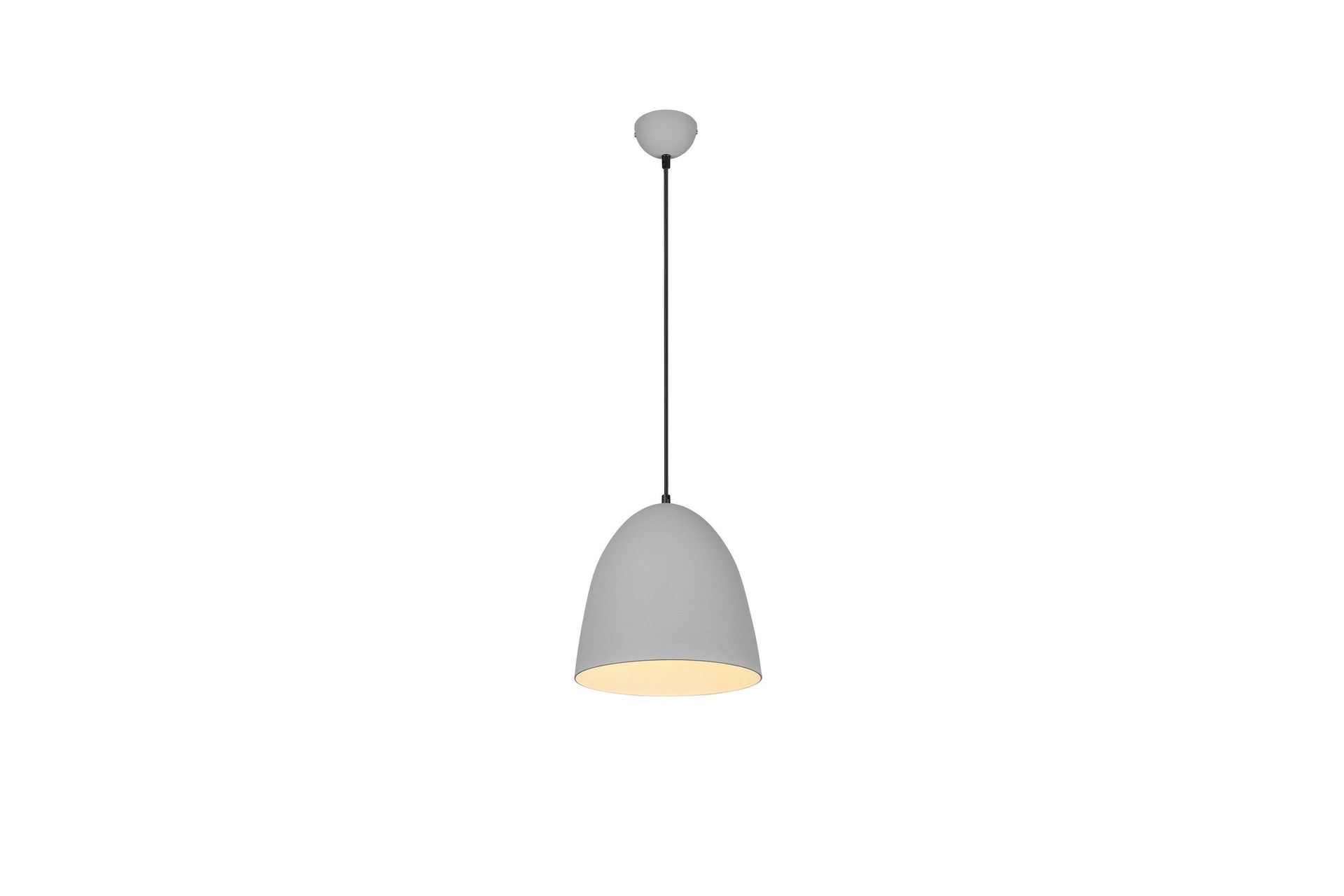 Riippuvalaisin Tilda 25 cm E27 Harmaa - TRIO
