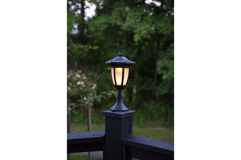 Aurinkokenno Flame 4-in-1 Musta - Valaistus - Ulkovalaistus - Aurinkokennovalaistus
