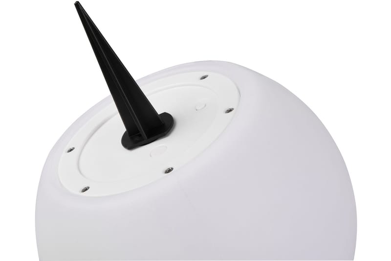 Aurinkokennopallovalaisin Melo Maapiikillä 20 cm RGBW - Valaistus - Ulkovalaistus - Aurinkokennovalaistus