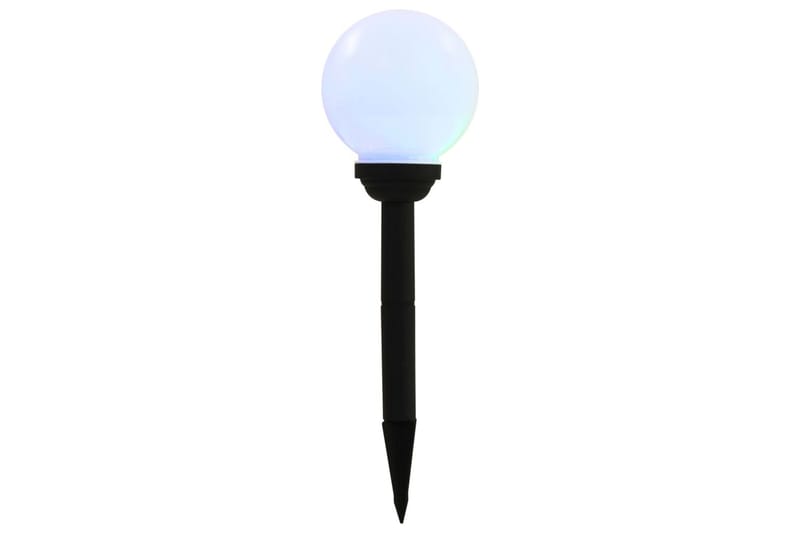 LED-aurinkokennovalaisin 8kpl väriä vaihtava pyöreä 15cm RGB - Valkoinen - Valaistus - Ulkovalaistus - Aurinkokennovalaistus