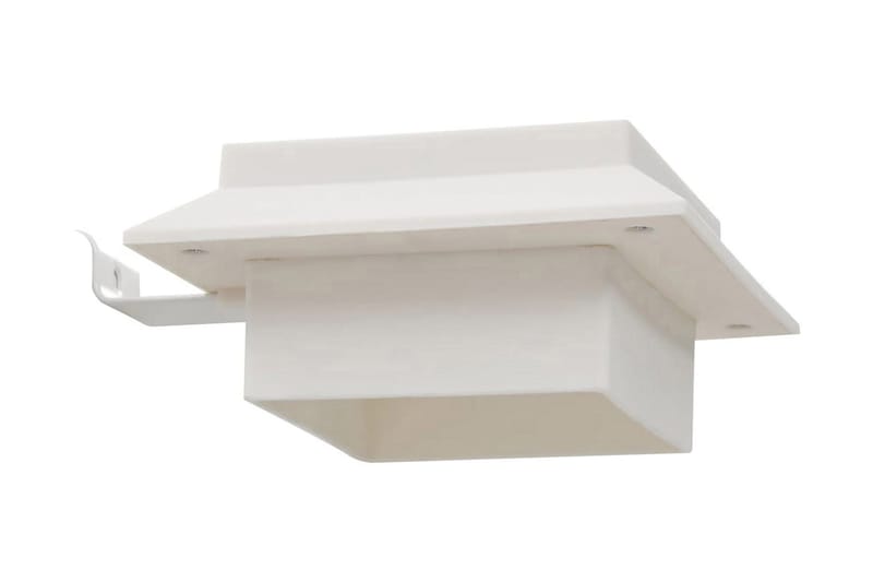 Ulkoaurinkokennovalaisin 12 kpl LED neliö 12 cm valkoinen - Valkoinen - Valaistus - Ulkovalaistus - Aurinkokennovalaistus