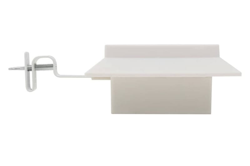 Ulkoaurinkokennovalaisin 6 kpl LED neliö 12cm valkoinen - Valkoinen - Valaistus - Ulkovalaistus - Aurinkokennovalaistus