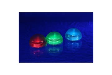 Aurinkokennovalaistus Planet Pool Pallo Kelluva RGB 3 kpl - Valaistus - Ulkovalaistus - Aurinkokennovalaistus