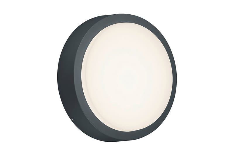 LED-seinävalaisin Breg Ø20 cm Antrasiitti - TRIO - Valaistus - Ulkovalaistus - Julkisivuvalaistus