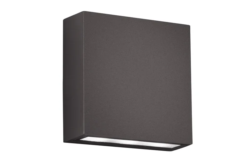 LED-Seinävalaisin Thames Musta, TRIO