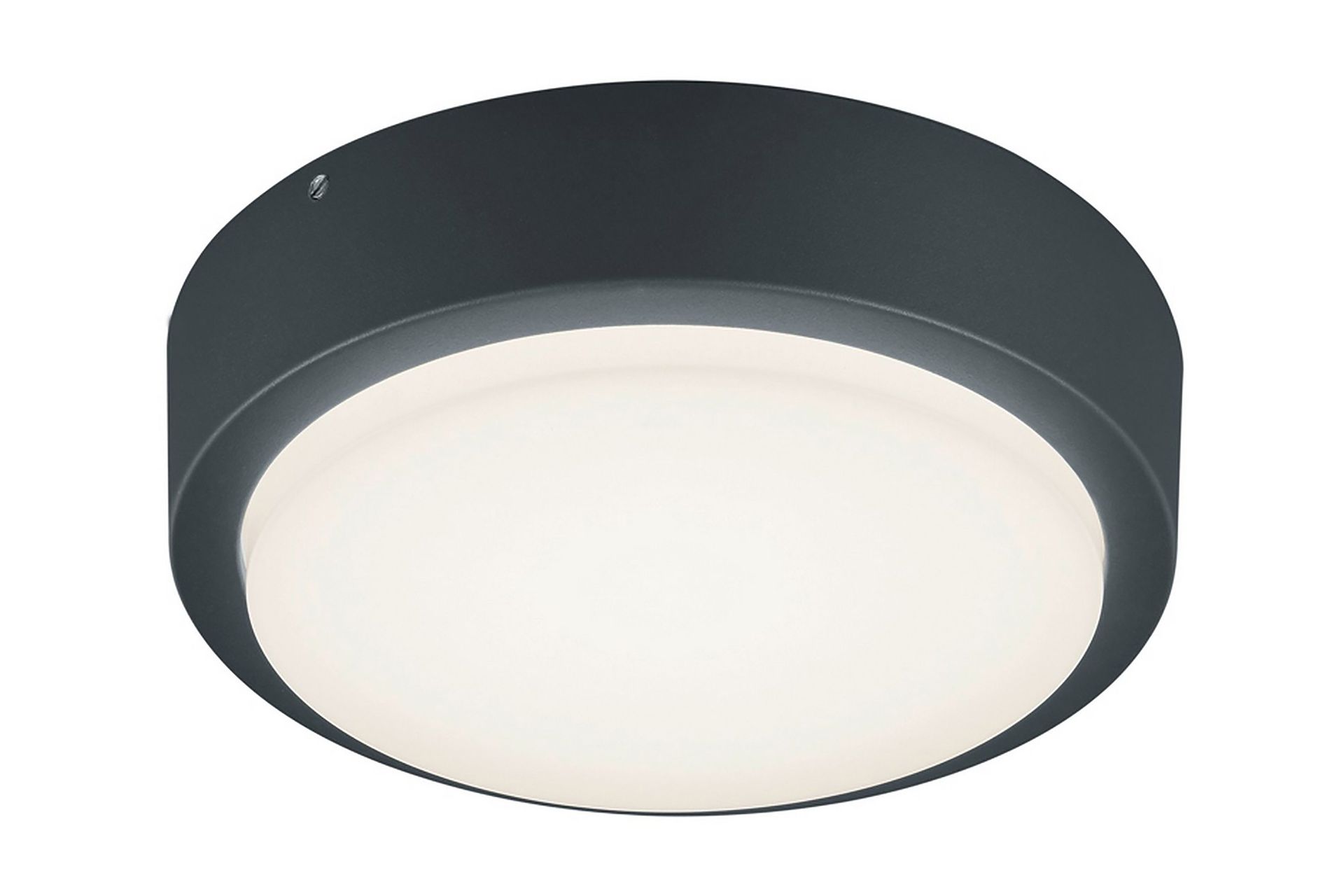 LED-seinävalaisin Breg Ø20 cm Antrasiitti - TRIO