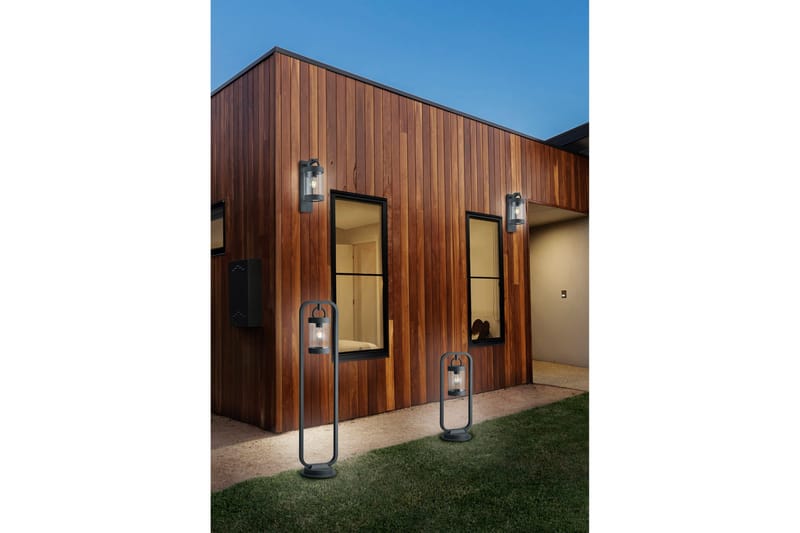 Seinävalaisin Sambesi Antrasiitti - TRIO - Valaistus - Ulkovalaistus - Julkisivuvalaistus