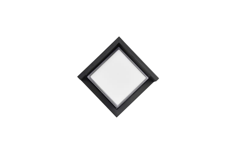 LED-Seinävalaisin Puno Neliö Mattamusta - Trio - Valaistus - Ulkovalaistus - LED-valaistus ulkokäyttöön