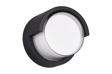 LED-Seinävalaisin Puno Pyöreä Mattamusta - Trio - Valaistus - Ulkovalaistus - LED-valaistus ulkokäyttöön