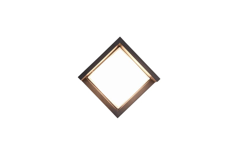 LED-Seinävalaisin Puno Neliö Mattamusta - Trio - Valaistus - Ulkovalaistus - LED-valaistus ulkokäyttöön