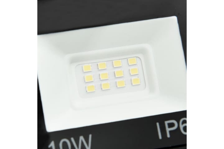 LED-valonheitin 10 W kylmä valkoinen - Musta - Julkisivuvalaistus - Ulkovalaistus - Kohdevalot & valonheittimet