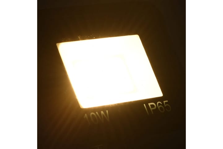 LED-valonheitin 10 W lämmin valkoinen - Musta - Julkisivuvalaistus - Ulkovalaistus - Kohdevalot & valonheittimet