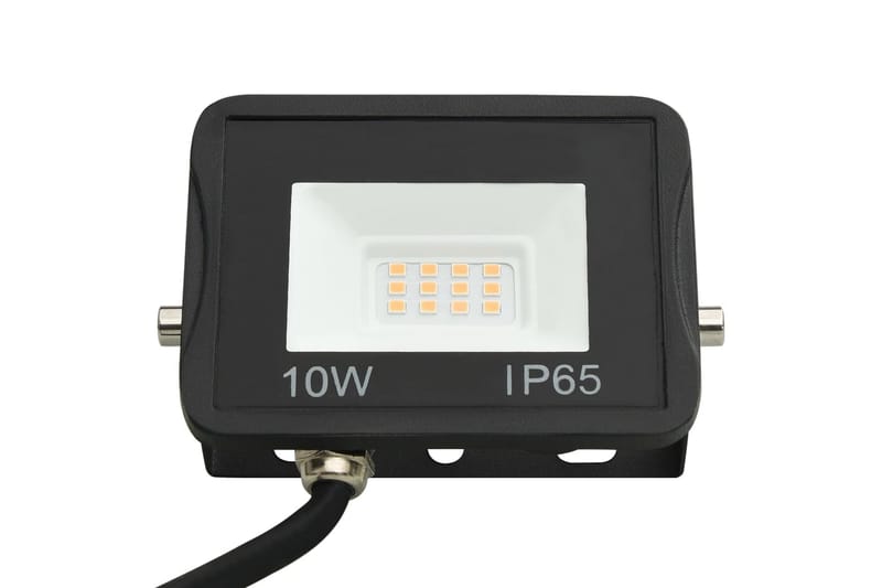 LED-valonheitin 10 W lämmin valkoinen - Musta - Valaistus - Ulkovalaistus - Julkisivuvalaistus