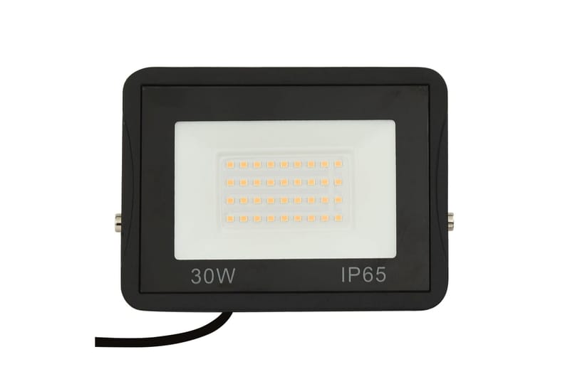 LED-valonheitin 30 W lämmin valkoinen - Musta - Valaistus - Ulkovalaistus - Julkisivuvalaistus