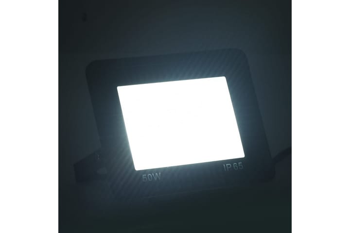 LED-valonheitin 50 W kylmä valkoinen - Musta - Julkisivuvalaistus - Ulkovalaistus - Kohdevalot & valonheittimet