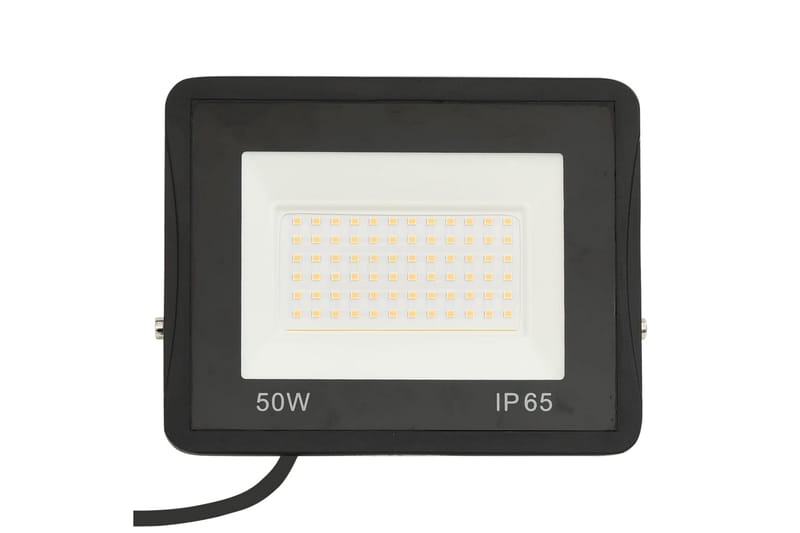 LED-valonheitin 50 W lämmin valkoinen - Musta - Valaistus - Ulkovalaistus - Julkisivuvalaistus
