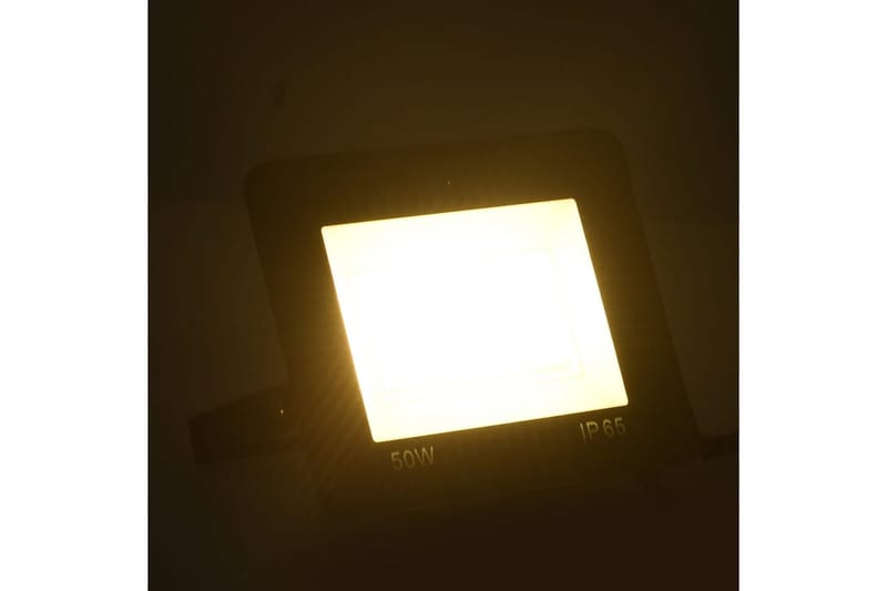 LED-valonheitin 50 W lämmin valkoinen - Musta - Valaistus - Ulkovalaistus - Julkisivuvalaistus