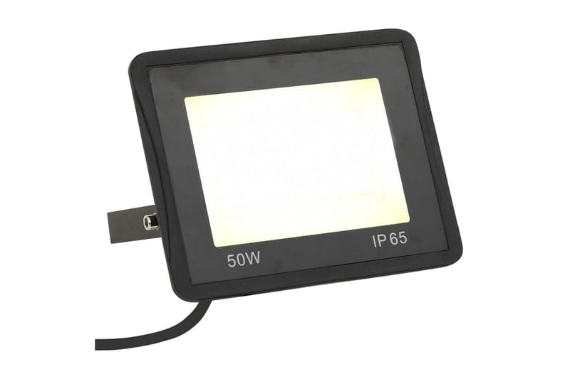 LED-valonheitin 50 W lämmin valkoinen - Musta - Valaistus - Ulkovalaistus - Julkisivuvalaistus