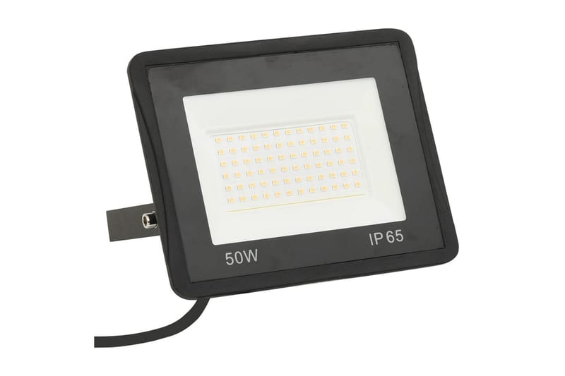 LED-valonheitin 50 W lämmin valkoinen - Musta - Valaistus - Ulkovalaistus - Julkisivuvalaistus