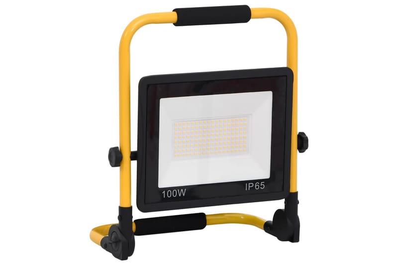 LED-valonheitin kahvalla 100 W kylmä valkoinen - Musta - Valaistus - Ulkovalaistus - Julkisivuvalaistus
