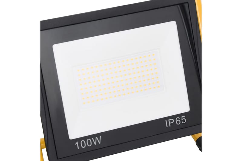 LED-valonheitin kahvalla 100 W kylmä valkoinen - Musta - Valaistus - Ulkovalaistus - Julkisivuvalaistus