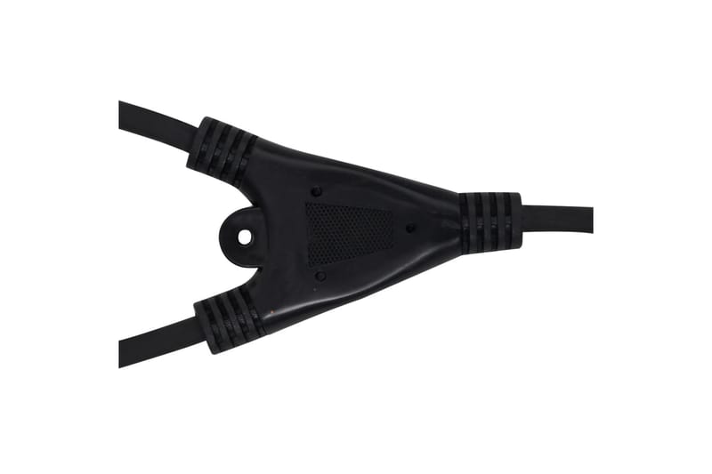 LED-valonheitin kahvalla 2x50 W kylmä valkoinen - Musta - Valaistus - Ulkovalaistus - Julkisivuvalaistus