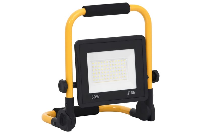 LED-valonheitin kahvalla 50 W kylmä valkoinen - Musta - Valaistus - Ulkovalaistus - Julkisivuvalaistus