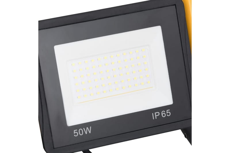 LED-valonheitin kahvalla 50 W kylmä valkoinen - Musta - Valaistus - Ulkovalaistus - Julkisivuvalaistus