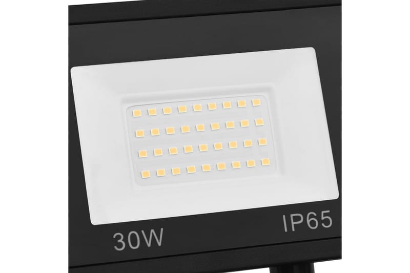 LED-valonheitin sensorilla 30 W kylmä valkoinen - Musta - Valaistus - Ulkovalaistus - Julkisivuvalaistus
