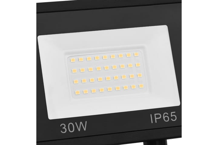 LED-valonheitin sensorilla 30 W lämmin valkoinen - Musta - Julkisivuvalaistus - Ulkovalaistus - Kohdevalot & valonheittimet